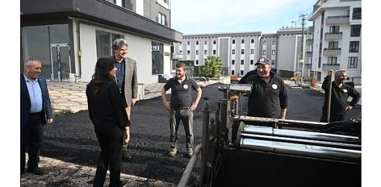 Başkan Kocaman Çalışmaları Yerinde İnceledi