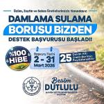 Büyükşehir'den Üreticilere Yüzde 100 Hibe Desteği