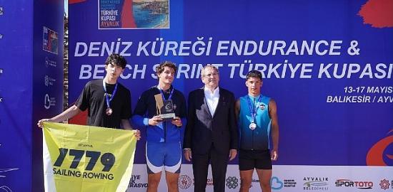 Ayvalık'ta Deniz Küreği Heyecanı