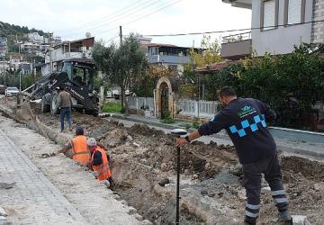 Dikili'de Doğal Gaz 4. Etap Çalışmaları Başladı