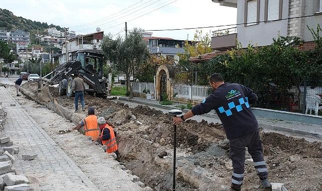 Dikili'de Doğal Gaz 4. Etap Çalışmaları Başladı