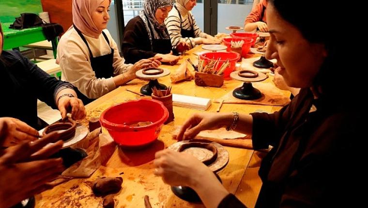 Büyükşehir'le çamurdan sanata giden yolculuk