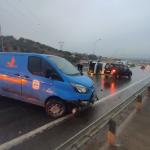 Kahramanmaraş’ta Zincirleme Trafik Kazası: 9 Araç Birbirine Girdi