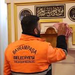 Bayrampaşa'da camiler Ramazan'a hazırlanıyor
