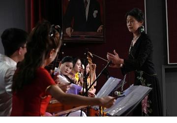 Kültürlerarası Köprü Okan'da Kuruldu: Nanjing Üniversitesi Ulusal Orkestrası Sahnedeydi