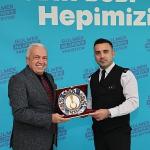 Önderışık'tan Başkan Şadi Özdemir'e iade-i ziyaret Önderışık'tan Başkan Şadi Özdemir'e iade-i ziyaret