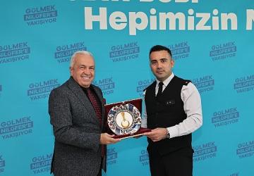 Önderışık'tan Başkan Şadi Özdemir'e iade-i ziyaret