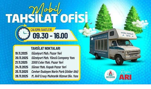 Mobil Tahsilat Ofisi, Farklı Noktalarda Hizmet Verecek