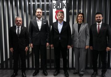 Başkan Tutdere’den Beşiktaş JK’ya dayanışma ziyareti - Videolu Haber