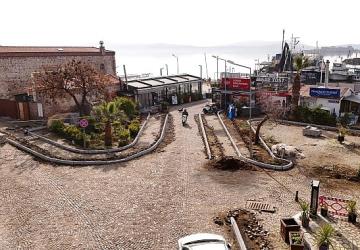 Cunda'da Araç Trafiği ve Yaya Ulaşımına Düzenleme