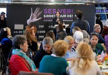 Üsküdar'da ''Ses Ver Şiddete Dur De'' Etkinliği Düzenlendi