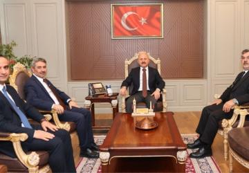 Vali Osman Varol, Adıyaman Ak Parti heyeti projeleri değerlendirdi