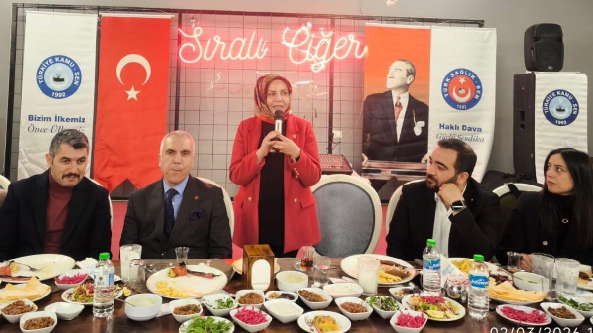 Türk Sağlık-Sen Adıyaman Şubesi Ramazan’da temsilcileriyle bir araya geldi