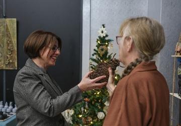 Başkan Köymen 'Atıklardan Harikalara' sergisini ziyaret etti