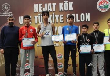 Kahtalı Atlet Mustafa Yavaş Türkiye Şampiyonu Oldu