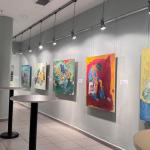 Kahta’da ‘çevre ve yaşam temalı’ resim sergisi büyük ilgi gördü