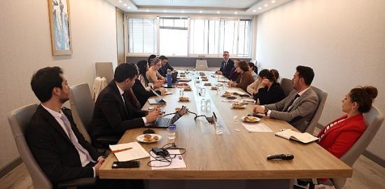 YİDEP heyetinden Büyükşehir'e ziyaret