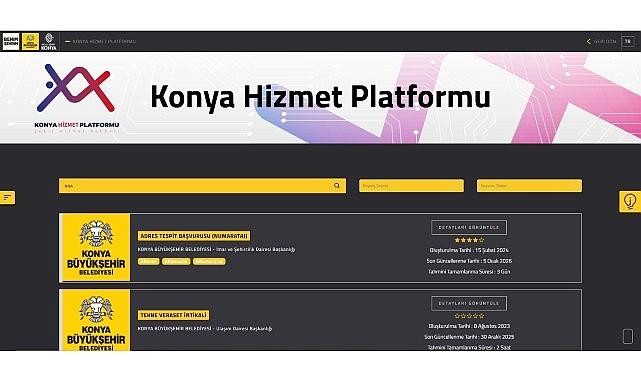 Konya Büyükşehir'den Dijital Dönüşümde Yeni Bir Adım Daha