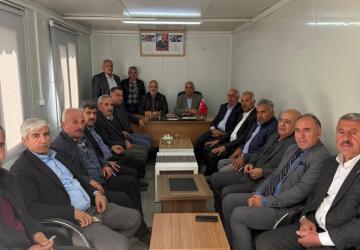 Adıyaman’da Ziraat Odası ve muhtarlar tarımsal sorunlar için toplandı