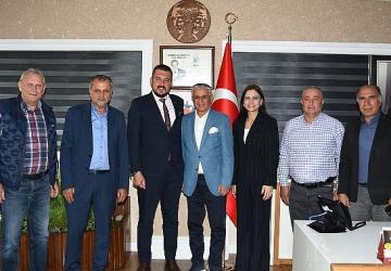 Korkuteli Belediye Başkanı'ndan Başkan Topaloğlu'na ziyaret