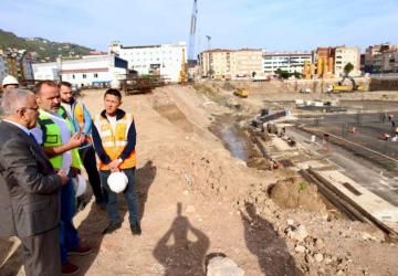 Ordu’da “Milet Bahçesi” İnşaatı Hızla İlerliyor: Başkan Güler İncelemelerde Bulundu