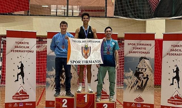 İnegöl Belediyesporlu Sporcu Türkiye Şampiyonu Oldu