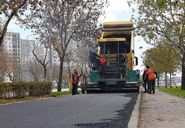 Osmangazi'de Park İçi Yollar Yenilendi
