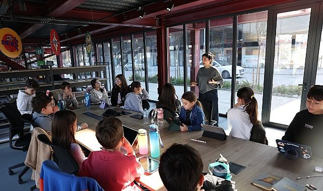 Nilüfer'de çocuklar animasyonun temellerini öğrendi