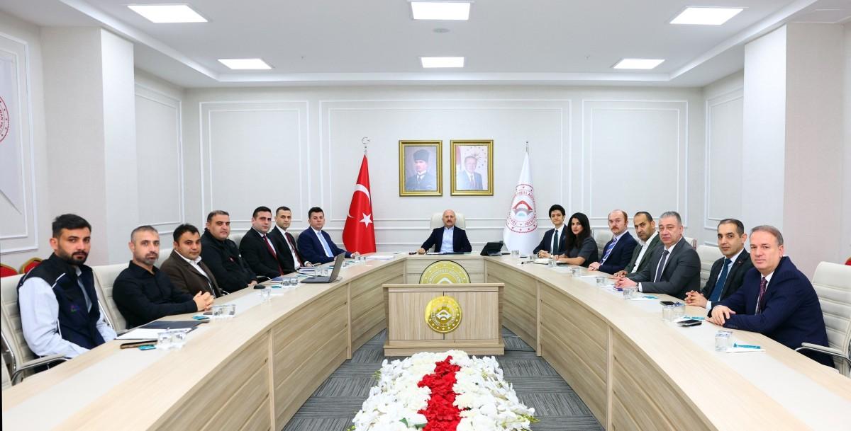 Adıyaman Valiliği’nde Haftalık Koordinasyon Toplantısı gerçekleştirildi