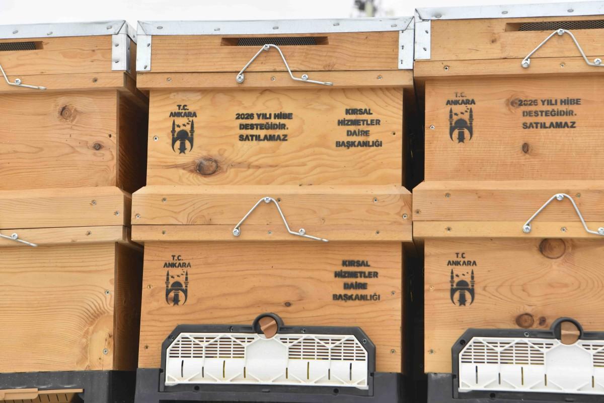 Ankara Büyükşehir’den arıcılara yüzde 50 hibeli 5 bin kovan desteği