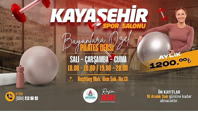 Nevşehir'de Bayanlara Özel Pilates ve Step Aerobik Kurs Kayıtları Başladı