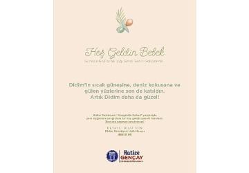 Didim'de “Hoş Geldin Bebek" Projesi Tüm Hızıyla Sürüyor