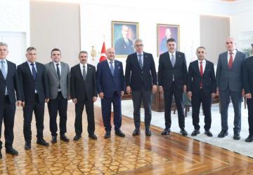 Adıyaman heyetinden Bakan Memişoğlu’na ziyaret