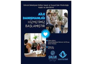 Gölcük Belediyesi Aile Danışmanlığı Hizmeti Başladı