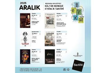 Bergama Belediyesi Kültür Merkezi'nde Aralık Ayı Dopdolu Geçecek