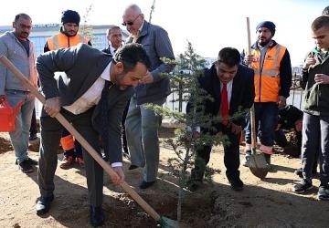 Konya Büyükşehir Özel Öğrenciler Fidan Dikim Etkinliği Düzenledi