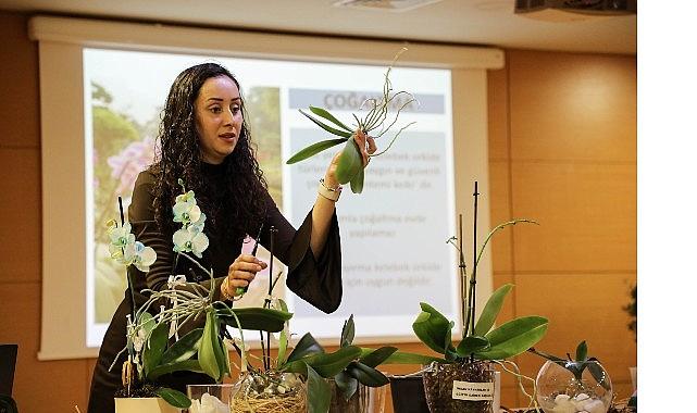 Büyükşehir Belediyesi'nden orkide bakımı eğitimi