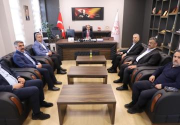 İl Sağlık Müdürü Şirik, MÜSİAD heyetini ağırladı