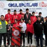 Gaziantep'te genç atletlerden Türkiye’de üç şampiyonluk