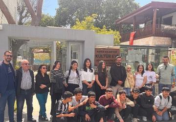 Öğrencilerden Kültür Evi'ne ziyaret