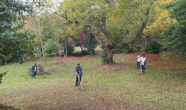 Darıca Millet Bahçesi'nde temizlik seferberliği