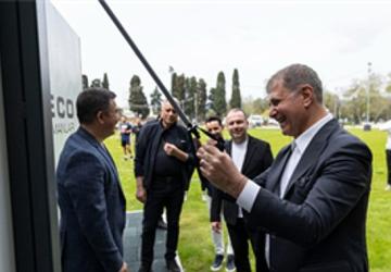 Spor istasyonlarının dördüncüsü Kültürpark'ta açıldı