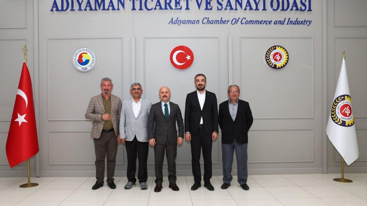 Vali Osman Varol, Adıyaman Ticaret ve Sanayi Odası’nı ziyaret etti Vali Osman Varol, Adıyaman Ticaret ve Sanayi Odası’nı ziyaret etti