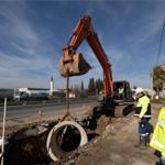 Menemen Türkelli'de su baskınlarına kalıcı çözüm