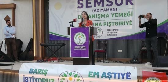 Hatimoğulları Adıyaman'da konuştu: Hiçbir Allah'ın kulu, Kürt yoktur, Kürtçe diye bir dil yoktur diyemez - Videolu Haber