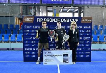 Uluslararası Padel Turnuvası FIP Bronze QNB Cup Tamamlandı
