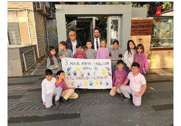 Öğrencilerden Kültür Evi'ne ziyaret