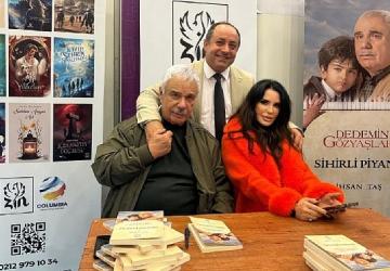 Usta İsimler TÜYAP'ta Buluştu: Serpil Çakmaklı ve Halil Ergün, İhsan Taş'ı Yalnız Bırakmadı