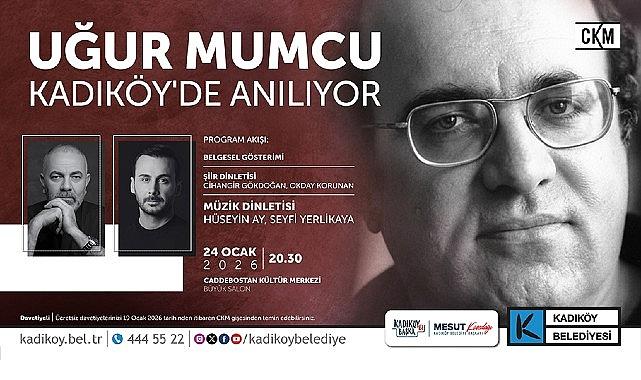 Uğur Mumcu Kadıköy'de Anılacak