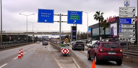 Büyükşehir'den 6 noktaya “Çarpışma Yastıkları"